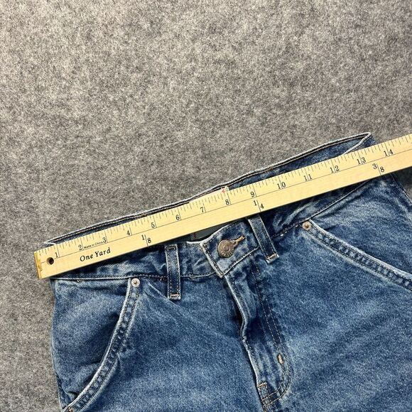 BDG‎ Jeans Women's 25 Carpenter Blue Straight Leg High Rise Denim Jeans Pants - Picture 5 of 14